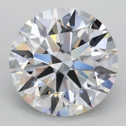Diament laboratoryjny bezbarwny szlif okrągły, 2.01ct, VVS2, E, IGI LG750541443