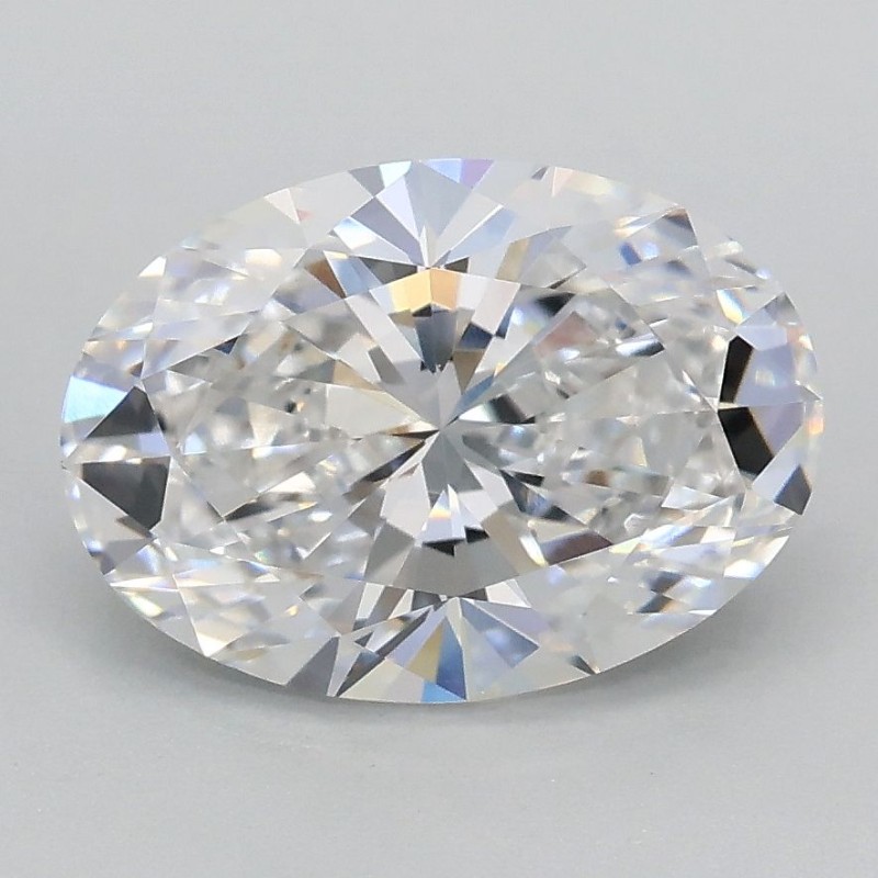 Diament laboratoryjny bezbarwny szlif owalny, 2.07ct, VVS2, D, IGI LG750541389