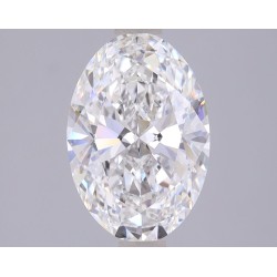Diament laboratoryjny bezbarwny szlif owalny, 2.04ct, VVS2, E, IGI LG747552603