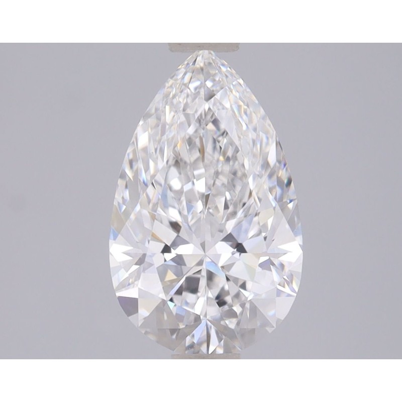 Diament laboratoryjny bezbarwny szlif gruszkowy, 1.56ct, VVS2, D, IGI LG747552545