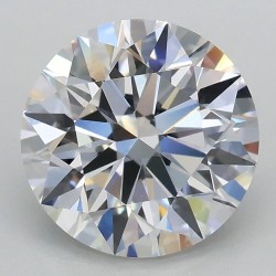 Diament laboratoryjny bezbarwny szlif okrągły, 2.03ct, VVS2, E, IGI LG750541291