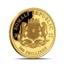 Złota moneta 1/2 uncji Słoń Somalijski