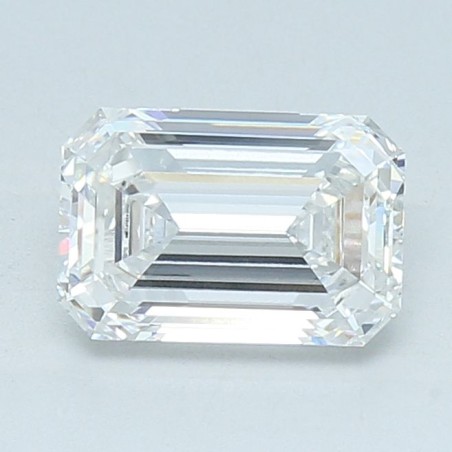 Diament laboratoryjny bezbarwny szlif szmaragdowy, 2.44ct, VVS2, E, IGI LG752515444