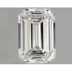 Diament laboratoryjny bezbarwny szlif szmaragdowy, 1.83ct, VVS2, E, IGI LG739559149