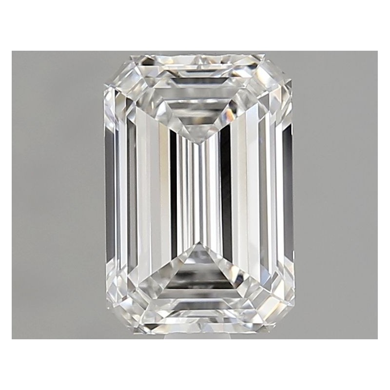 Diament laboratoryjny bezbarwny szlif szmaragdowy, 1.83ct, VVS2, E, IGI LG739559149