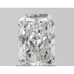 Diament laboratoryjny bezbarwny radiant, 1.53ct, VVS2, F, IGI LG624400791