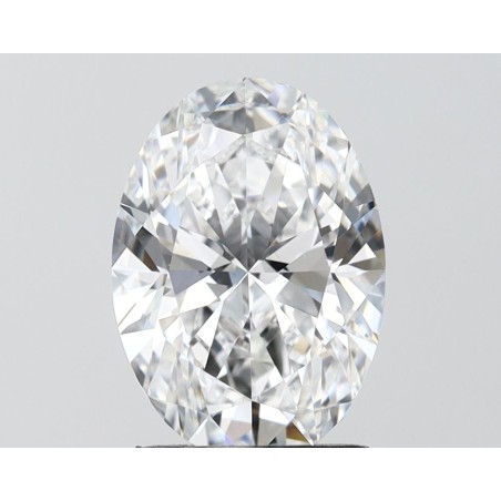 Diament laboratoryjny bezbarwny szlif owalny, 2.58ct, VVS1, E, IGI LG747528489