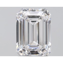 Diament laboratoryjny bezbarwny szlif szmaragdowy, 2.09ct, VVS1, E, IGI LG747529683