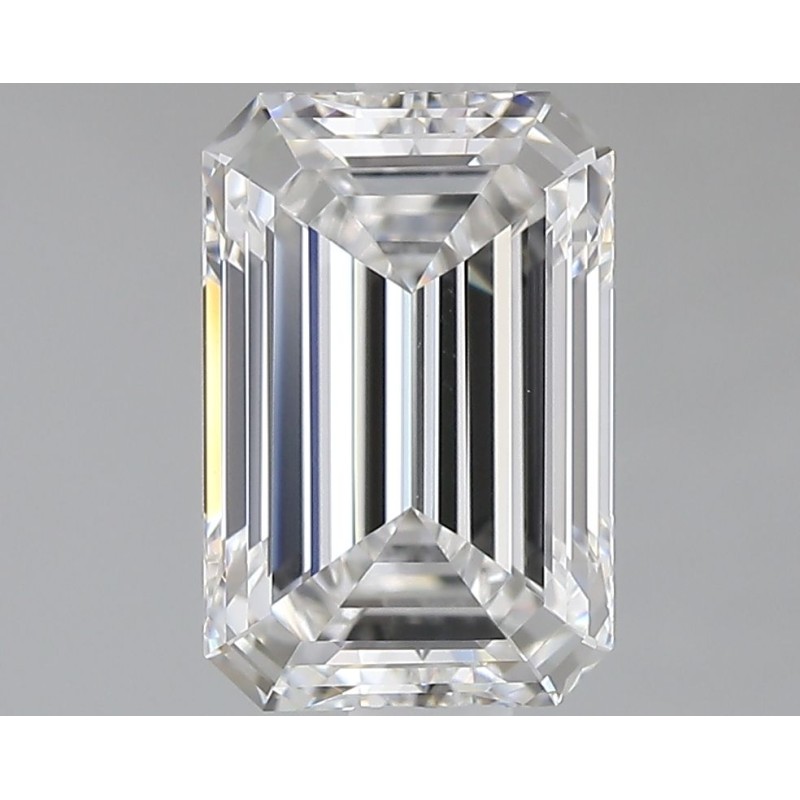 Diament laboratoryjny bezbarwny szlif szmaragdowy, 1.58ct, VVS2, E, IGI LG732574711 Diament laboratoryjny bezbarwny szlif szmaragdowy, 1.58ct, VVS2, E, IGI LG732574711