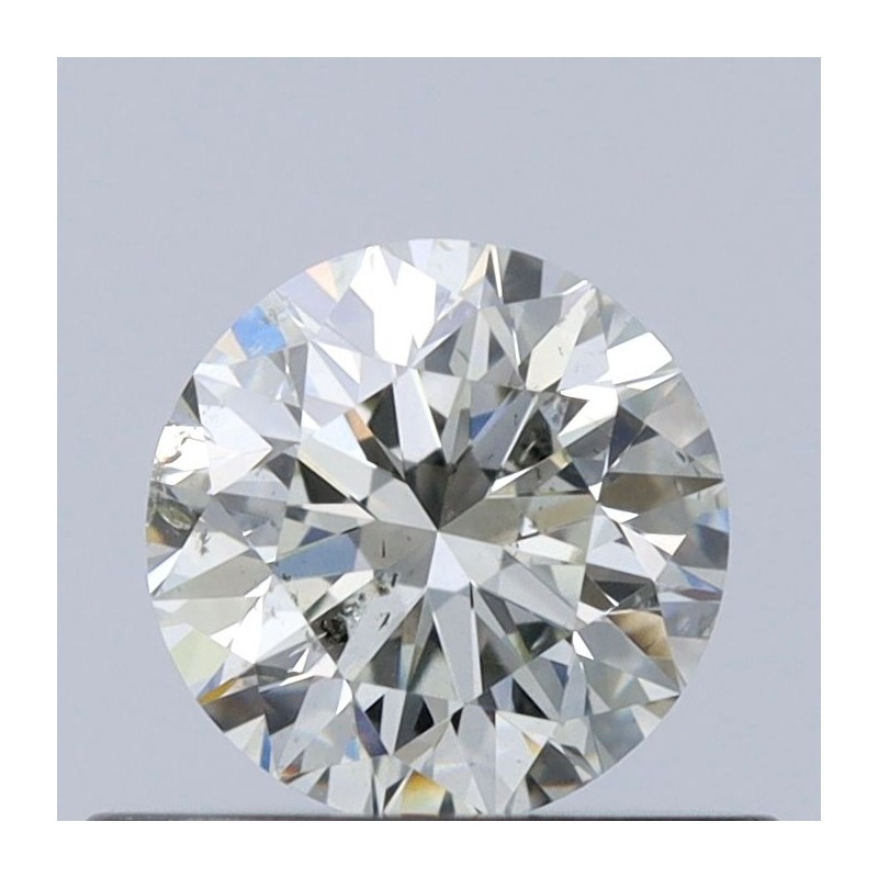 Diament o barwie fantazyjnej szlif okrągły, 0.5ct, SI2, Green, GIA 7391769135