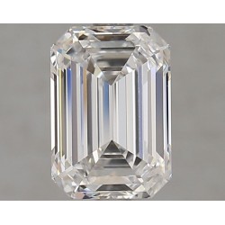 Diament laboratoryjny bezbarwny szlif szmaragdowy, 2ct, VVS1, D, GIA 6511819866