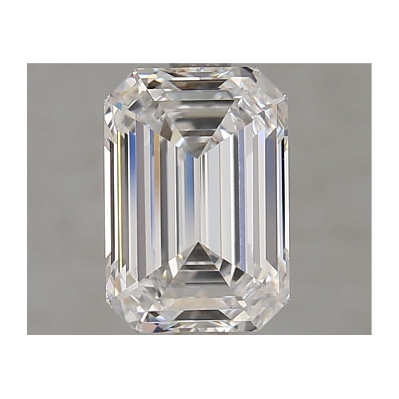 Diament laboratoryjny bezbarwny szlif szmaragdowy, 2ct, VVS1, D, GIA 6511819866