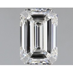 Diament laboratoryjny bezbarwny szlif szmaragdowy, 1.17ct, VVS2, E, IGI LG710589799