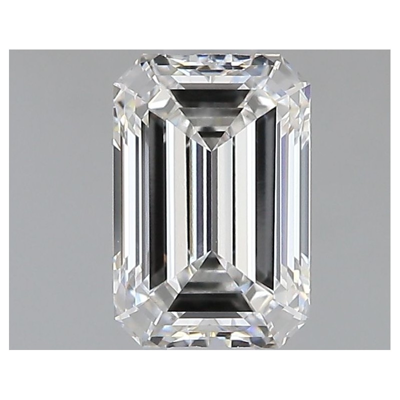 Diament laboratoryjny bezbarwny szlif szmaragdowy, 1.17ct, VVS2, E, IGI LG710589799