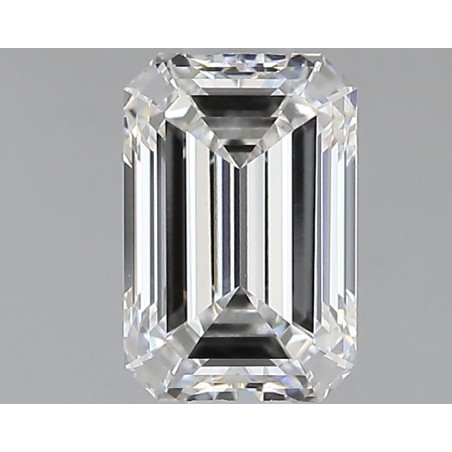 Diament laboratoryjny bezbarwny szlif szmaragdowy, 1.17ct, VVS2, E, IGI LG710589799