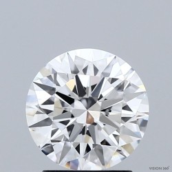 Diament laboratoryjny bezbarwny szlif okrągły, 2ct, VVS2, D, IGI LG742529375