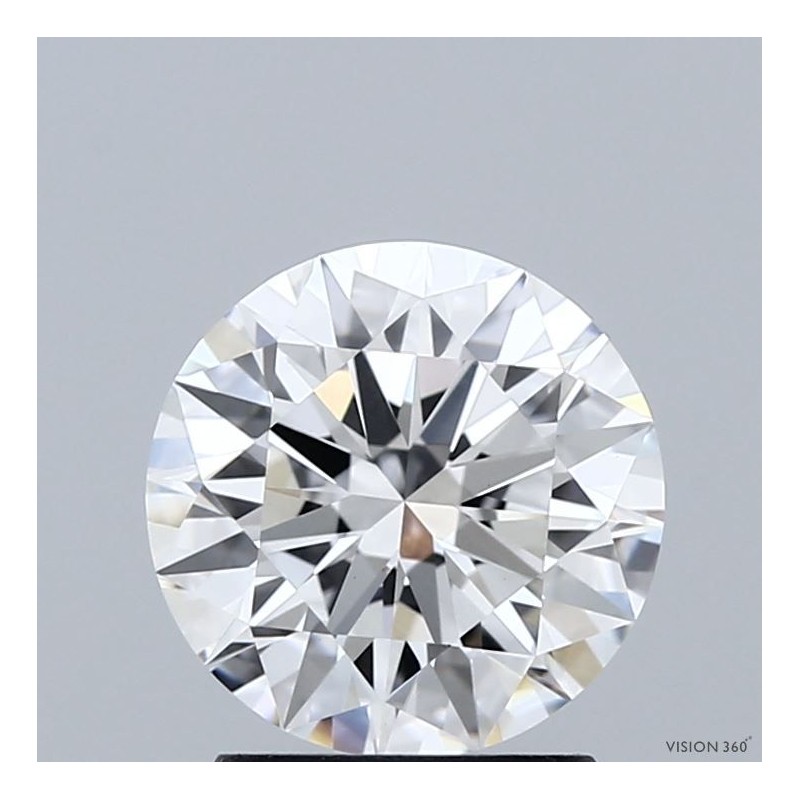 Diament laboratoryjny bezbarwny szlif okrągły, 2ct, VVS2, D, IGI LG742529375