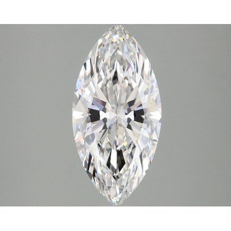 Diament laboratoryjny bezbarwny markiza, 2.05ct, VVS2, D, IGI LG742506448