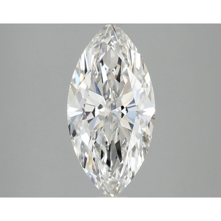 Diament laboratoryjny bezbarwny markiza, 2.05ct, VVS2, F, IGI LG751505999