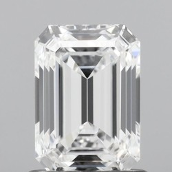 Diament laboratoryjny bezbarwny szlif szmaragdowy, 1.02ct, VVS2, D, IGI LG703511204