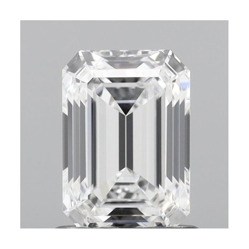 Diament laboratoryjny bezbarwny szlif szmaragdowy, 1.02ct, VVS2, D, IGI LG703511204