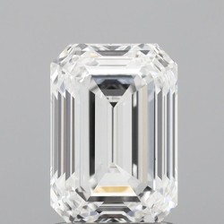 Diament laboratoryjny bezbarwny szlif szmaragdowy, 1.59ct, VVS2, E, IGI LG703511106