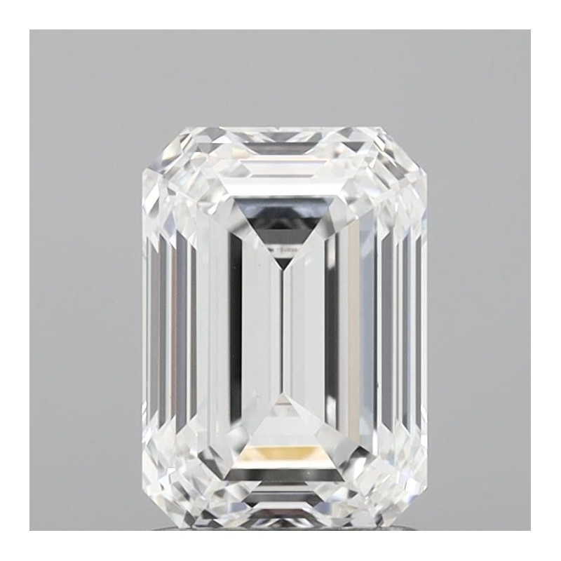 Diament laboratoryjny bezbarwny szlif szmaragdowy, 1.59ct, VVS2, E, IGI LG703511106