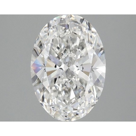 Diament laboratoryjny bezbarwny szlif owalny, 1.98ct, VVS2, E, IGI LG750560827