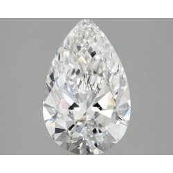 Diament laboratoryjny bezbarwny szlif gruszkowy, 2.04ct, VVS2, D, IGI LG750596942