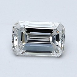 Diament laboratoryjny bezbarwny szlif szmaragdowy, 2.05ct, VVS2, E, GIA 1528165812
