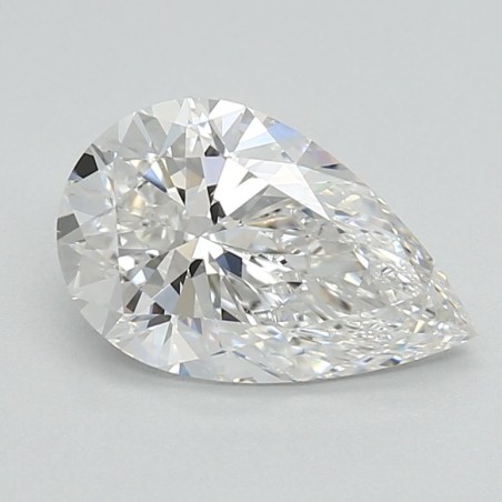 Diament laboratoryjny bezbarwny szlif gruszkowy, 1.56ct, VVS2, F, IGI LG729594402