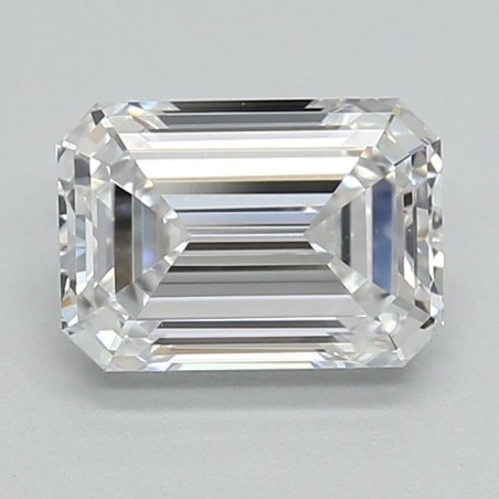 Diament laboratoryjny bezbarwny szlif szmaragdowy, 1.06ct, VVS2, D, IGI LG752535805