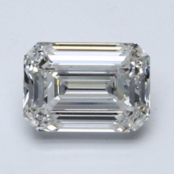 Diament laboratoryjny bezbarwny szlif szmaragdowy, 2.04ct, VVS2, E, GIA 6525112707