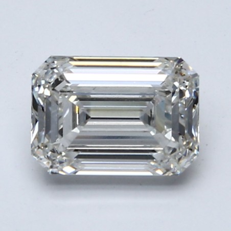 Diament laboratoryjny bezbarwny szlif szmaragdowy, 2.04ct, VVS2, E, GIA 6525112707