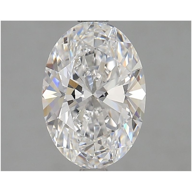 Diament laboratoryjny bezbarwny szlif owalny, 2.01ct, VVS1, D, GIA 1513818271