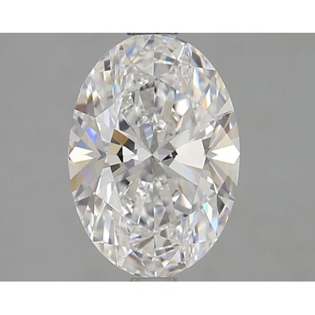 Diament laboratoryjny bezbarwny szlif owalny, 2.01ct, VVS1, D, GIA 1513818271