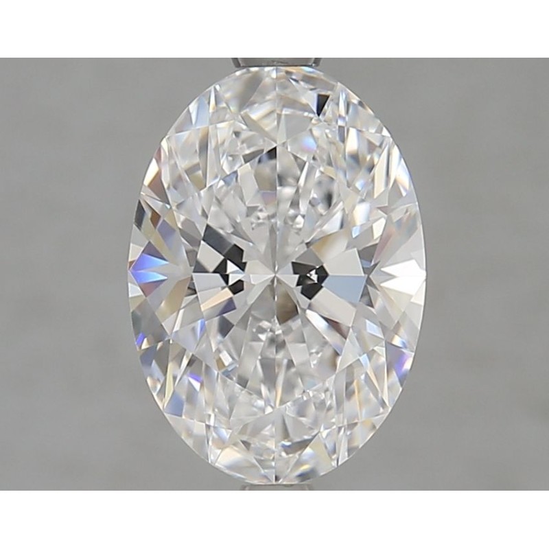 Diament laboratoryjny bezbarwny szlif owalny, 2.36ct, VVS1, D, GIA 6511860033