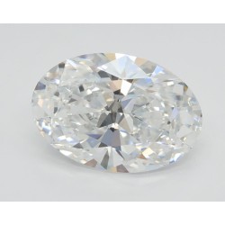 Diament laboratoryjny bezbarwny szlif owalny, 2.04ct, VVS1, D, GIA 7493433744