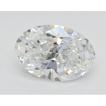 Diament laboratoryjny bezbarwny szlif owalny, 2.04ct, VVS1, D, GIA 7493433744