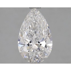 Diament laboratoryjny bezbarwny szlif gruszkowy, 1.54ct, VVS2, D, GIA 1519823497