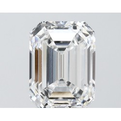 Diament laboratoryjny bezbarwny szlif szmaragdowy, 2.54ct, VVS1, E, IGI LG747529685