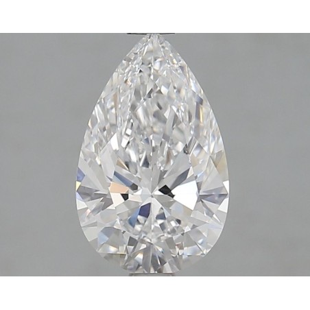 Diament laboratoryjny bezbarwny szlif gruszkowy, 1.72ct, VVS1, D, GIA 2537614876