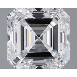 Diament laboratoryjny bezbarwny szlif szmaragdowy kwadratowy, 1.08ct, VVS2, D, IGI LG687546426