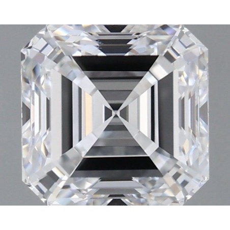 Diament laboratoryjny bezbarwny szlif szmaragdowy kwadratowy, 1.08ct, VVS2, D, IGI LG687546426