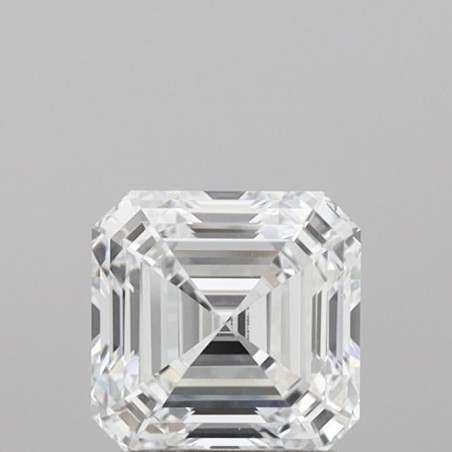 Diament laboratoryjny bezbarwny szlif szmaragdowy kwadratowy, 1.54ct, VVS2, D, IGI LG687536474