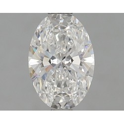 Diament laboratoryjny bezbarwny szlif owalny, 1.01ct, VVS1, D, GIA 6512102648