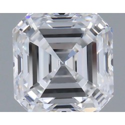 Diament laboratoryjny bezbarwny asscher, 1.52ct, VVS2, D, IGI LG704592009