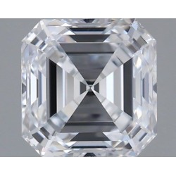 Diament laboratoryjny bezbarwny szlif szmaragdowy kwadratowy, 1.1ct, VVS2, D, IGI LG687546234
