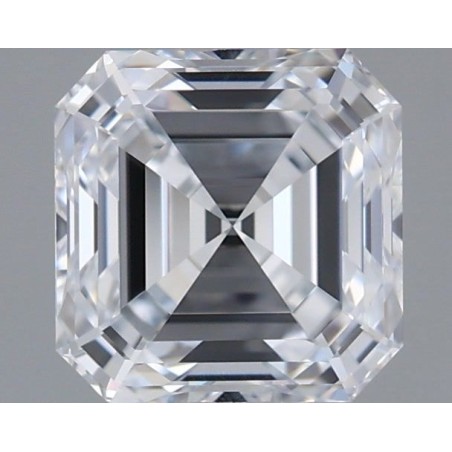Diament laboratoryjny bezbarwny szlif szmaragdowy kwadratowy, 1.1ct, VVS2, D, IGI LG687546234