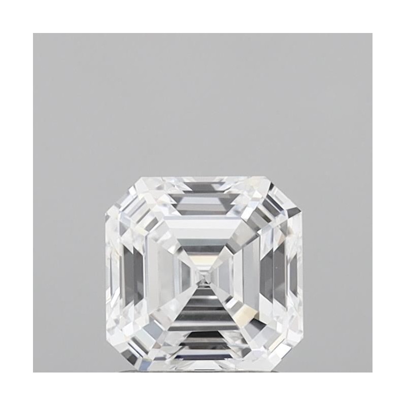 Diament laboratoryjny bezbarwny szlif szmaragdowy kwadratowy, 1.52ct, VVS1, D, IGI LG687546388